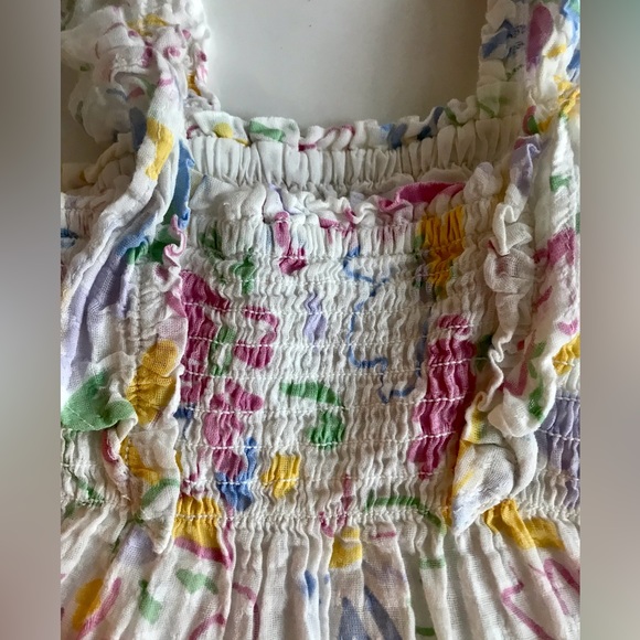 babyGap Girls Flower Print Dress (3-6 Months) - Picture 2 of 5